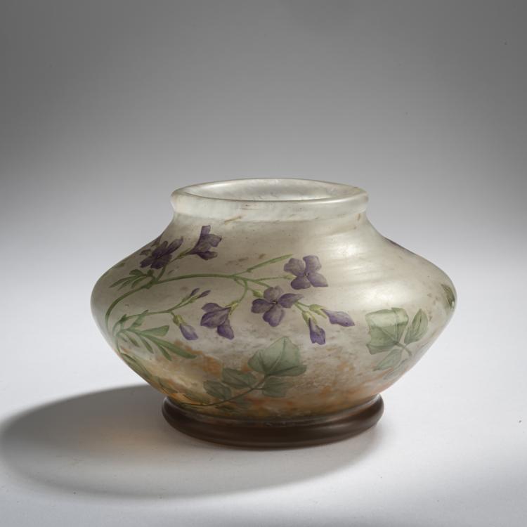 Bild 1 zu Objekt, Vase 'Fleurs de Lin', um 1905, Antonin Daum, Daum Fr&egrave;res, Nancy, 156B 121