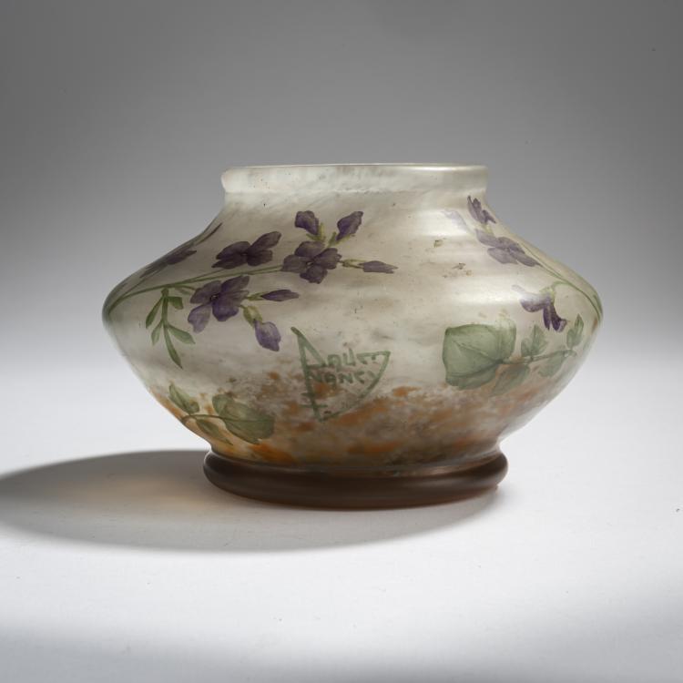 Bild 3 zu Objekt, Vase 'Fleurs de Lin', um 1905, Antonin Daum, Daum Fr&egrave;res, Nancy, 156B 121