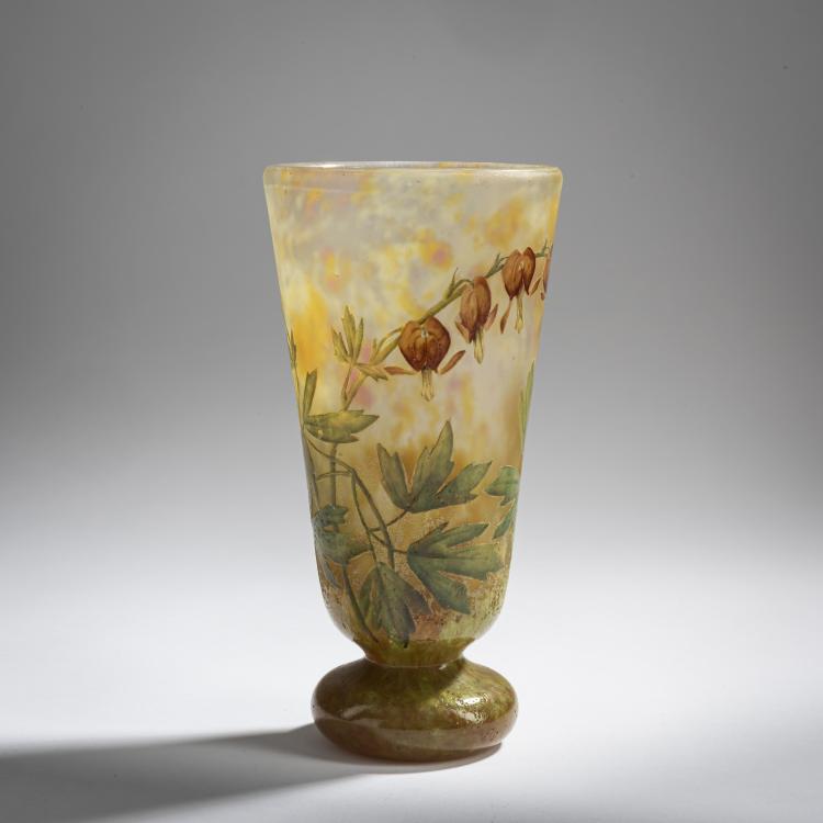 Hauptbild zu Objekt, 'Coeur de Jeanette' vase, c. 1910, Antonin Daum, Daum Fr&egrave;res, Nancy, 156B 144