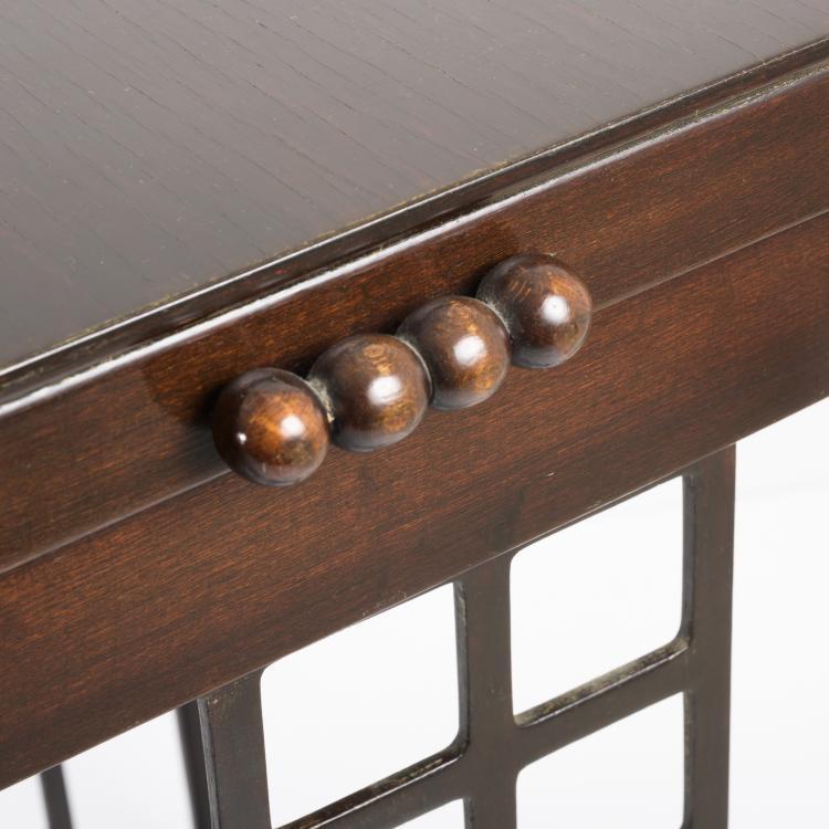 Bild 3 zu Objekt, Four '986' nesting tables, c. 1905, Josef Hoffmann, Kohn, J.&J., Wien (zugeschrieben), 156C 521