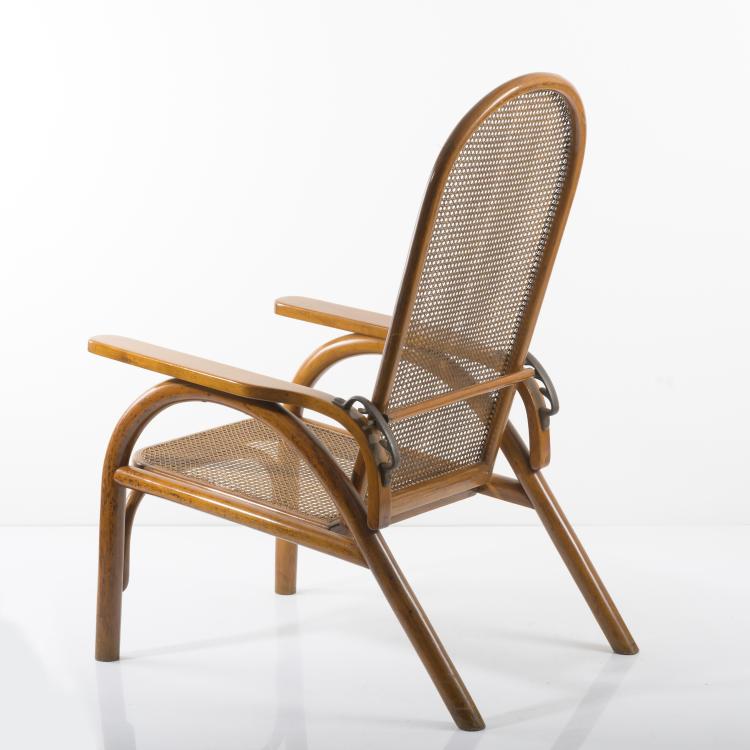 Bild 6 zu Objekt, Deck chair 'Morris', 1904, Otto Prutscher, Thonet, Wien, 156C 532
