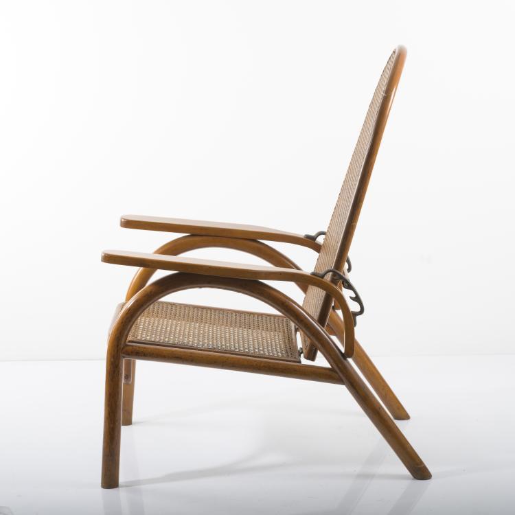 Bild 7 zu Objekt, Deck chair 'Morris', 1904, Otto Prutscher, Thonet, Wien, 156C 532