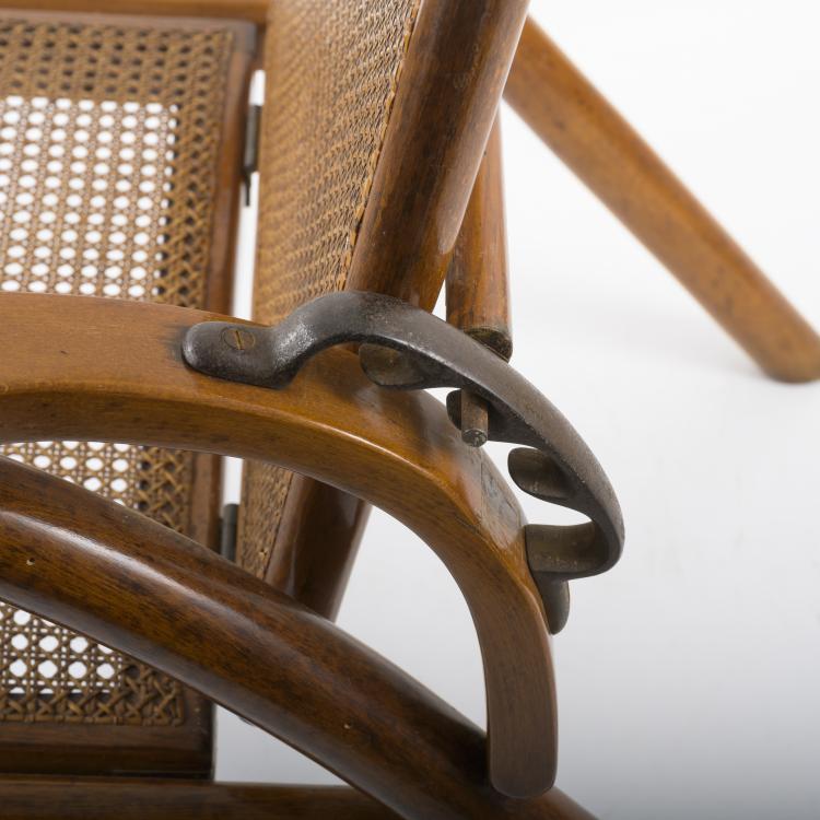 Bild 9 zu Objekt, Deck chair 'Morris', 1904, Otto Prutscher, Thonet, Wien, 156C 532