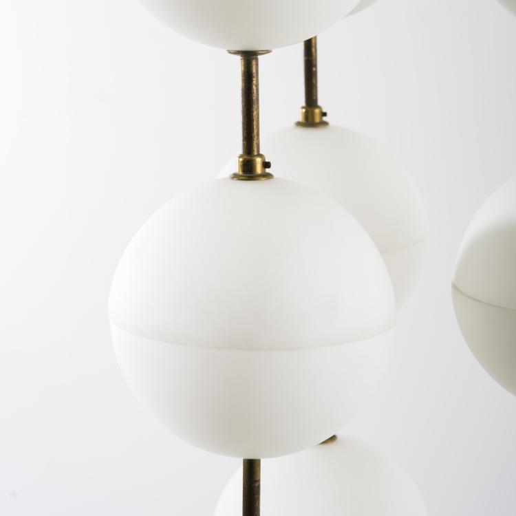 Bild 3 zu Objekt, Large ceiling lamp, c. 1958, Angelo Lelli (attributed), Arredoluce, Monza (zugeschrieben), 157B 341