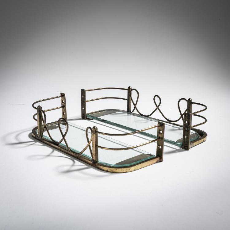 Bild 4 zu Objekt, 2 small bathroom shelves, c. 1949, Italien, 157B 395