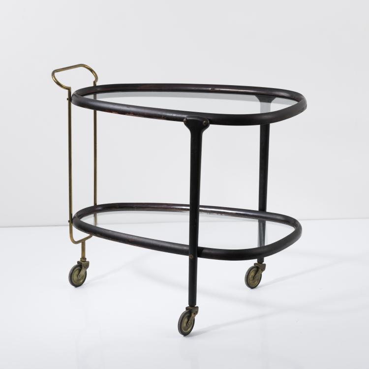 Hauptbild zu Objekt, Serving trolley, c. 1954, Italien, 157B 299