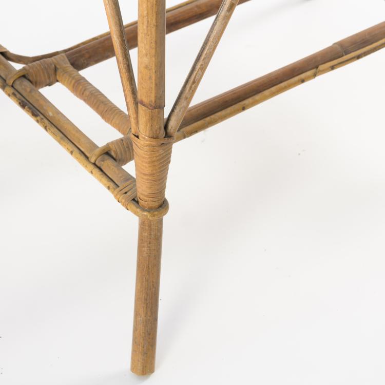 Bild 4 zu Objekt, Bench, 2 armchairs, table, flower stand, 1940s, Italien, 157B 249