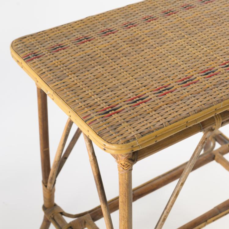 Bild 8 zu Objekt, Bench, 2 armchairs, table, flower stand, 1940s, Italien, 157B 249