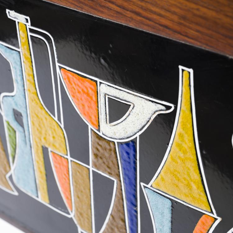 Bild 2 zu Objekt, Small dry bar on casters, 1950s, Italien, 157B 306