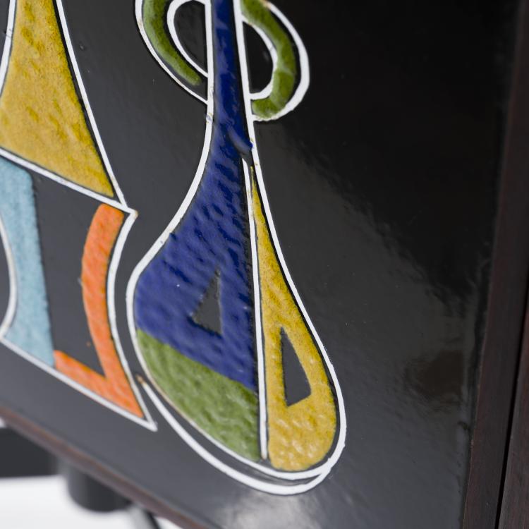 Bild 3 zu Objekt, Small dry bar on casters, 1950s, Italien, 157B 306