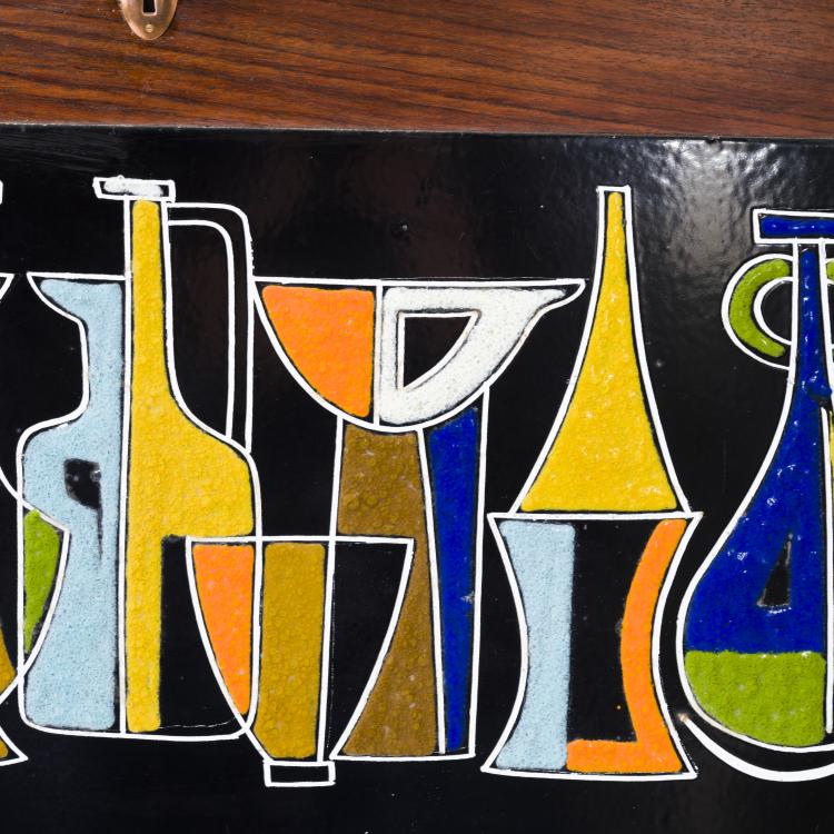 Bild 10 zu Objekt, Small dry bar on casters, 1950s, Italien, 157B 306