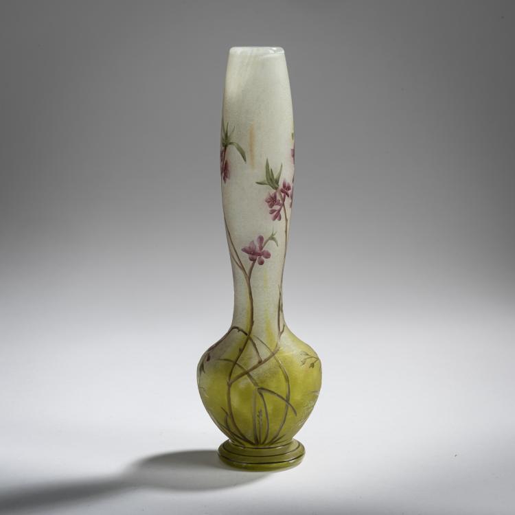 Bild 2 zu Objekt, Vase 'Bois gentil', um 1906, Antonin Daum, Daum Fr&egrave;res, Nancy, 156B 125