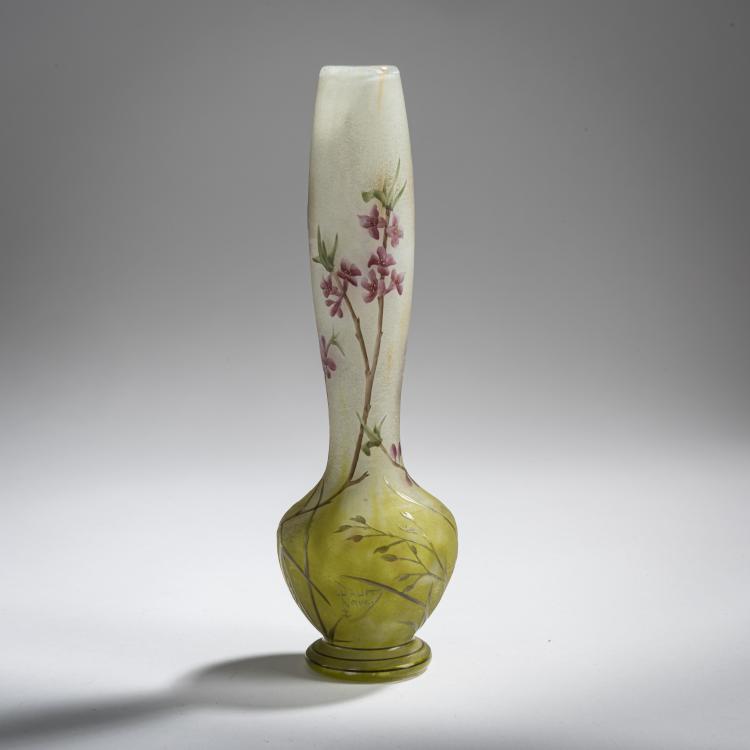Bild 3 zu Objekt, Vase 'Bois gentil', um 1906, Antonin Daum, Daum Fr&egrave;res, Nancy, 156B 125