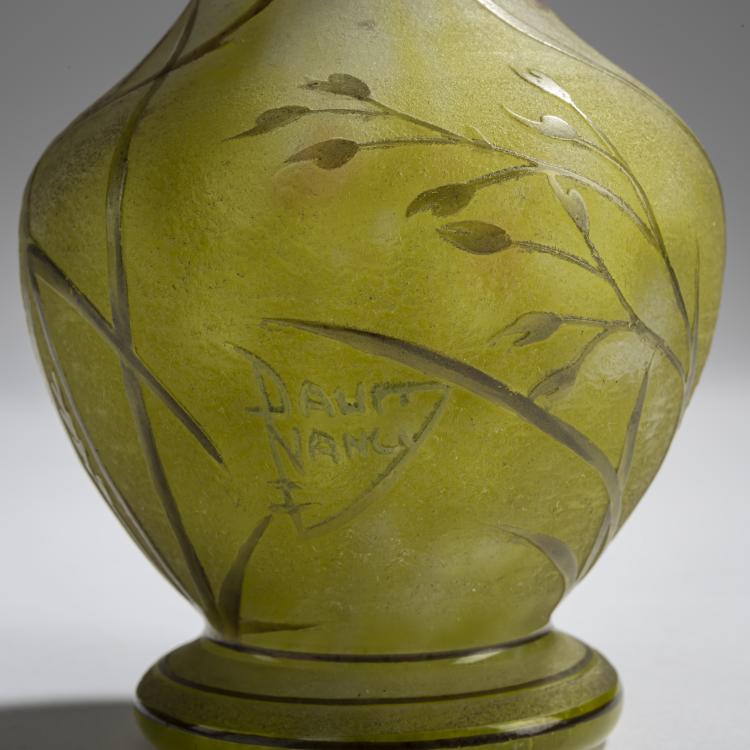 Bild 5 zu Objekt, Vase 'Bois gentil', um 1906, Antonin Daum, Daum Fr&egrave;res, Nancy, 156B 125
