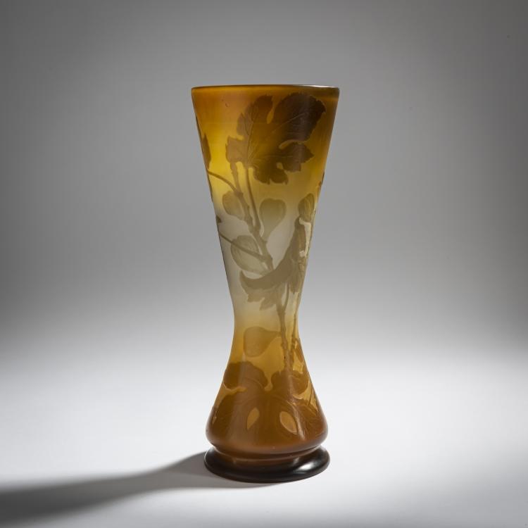 Hauptbild zu Objekt, 'Figuier' vase, 1908-20, Emile Gall&eacute;, Gall&eacute;, &Eacute;tablissements, Nancy, 156B 196