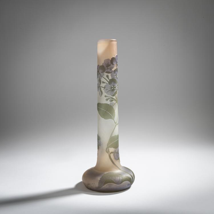 Bild 3 zu Objekt, 'Hortensias' vase, 1908-20, Emile Gall&eacute;, Gall&eacute;, &Eacute;tablissements, Nancy, 156B 197