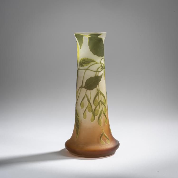 Bild 3 zu Objekt, Vase '&Eacute;rable &agrave; feuilles de fr&ecirc;ne', 1905-08, Emile Gall&eacute;, Gall&eacute;, &Eacute;tablissements, Nancy, 156B 191