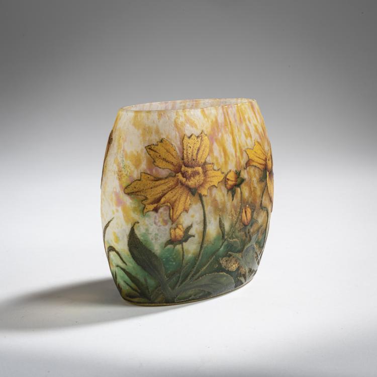 Bild 1 zu Objekt, Vase 'Arnica', um 1910, Antonin Daum, Daum Fr&egrave;res, Nancy, 156B 145