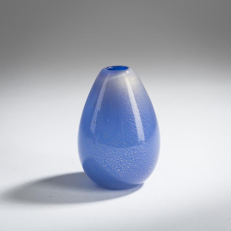 Bild 1 zu Objekt, 'Incamitiato oro' vase, c. 1950, Flavio Poli, Seguso Vetri d'Arte, Murano, 158C 914