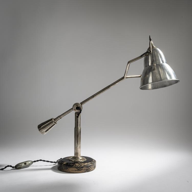 Bild 1 zu Objekt, 'Buquet' table light, 1927, Edouard Wilfrid Buquet, Buquet, Edouard Wilfrid, 157B 233