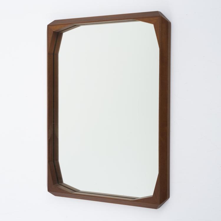 Hauptbild zu Objekt, Wall mirror, 1960s, Italien, 157B 439