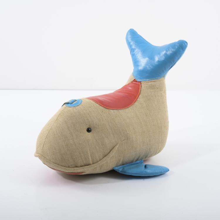 Hauptbild zu Objekt, Whale, 1972, Renate M&uuml;ller, M&uuml;ller, Renate, Therapeutisches Spielzeug, Sonneberg, 157A 100