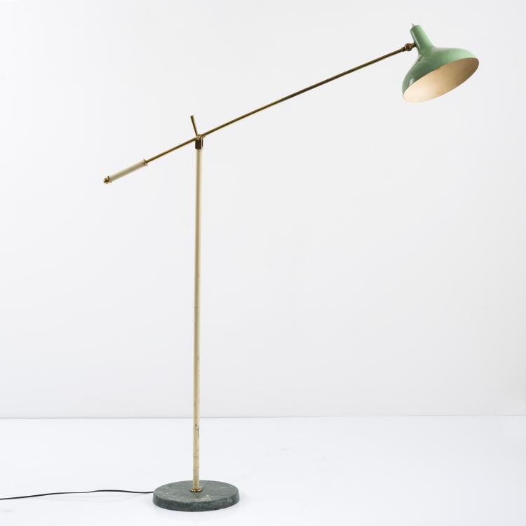 Hauptbild zu Objekt, Floorlamp, 1950s, Stilnovo, Mailand (zugeschrieben), 157B 273