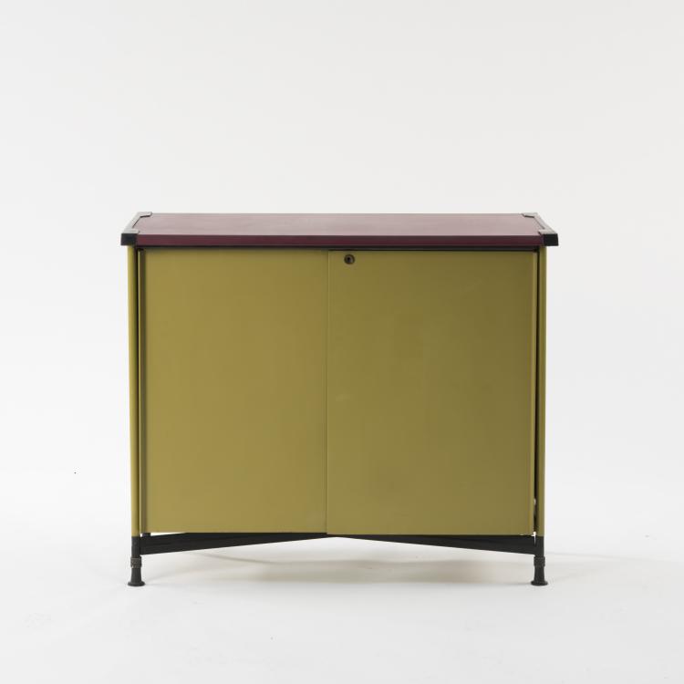 Bild 1 zu Objekt, 'Spazio' filing cabinet, 1959, Studio B.B.P.R.,Gian Luigi Banfi,Ludovico Barbiano di Belgiojoso,Enrico Peressutti,Ernesto Nathan Rogers, Olivetti, Ivrea, 157B 343