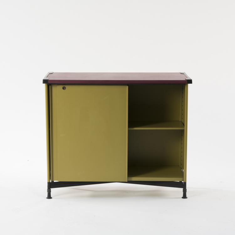 Bild 2 zu Objekt, 'Spazio' filing cabinet, 1959, Studio B.B.P.R.,Gian Luigi Banfi,Ludovico Barbiano di Belgiojoso,Enrico Peressutti,Ernesto Nathan Rogers, Olivetti, Ivrea, 157B 343