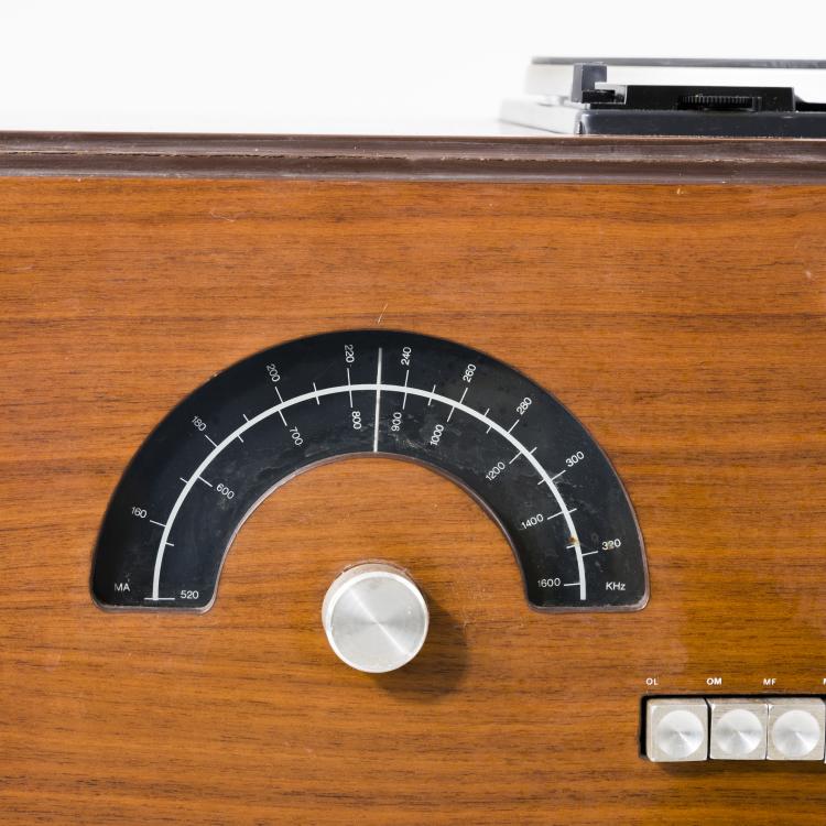 Bild 1 zu Objekt, 'RR-126' stereo system, 1965, Achille Castiglioni, Brionvega, Mailand, 157B 389