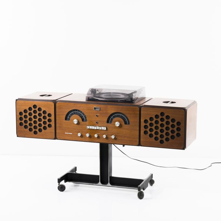 Bild 3 zu Objekt, 'RR-126' stereo system, 1965, Achille Castiglioni, Brionvega, Mailand, 157B 389