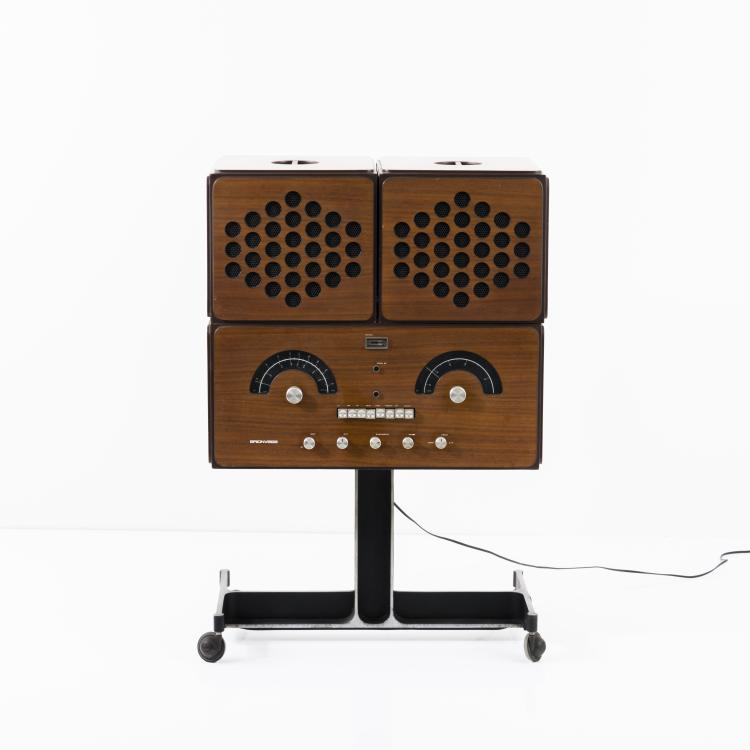 Bild 5 zu Objekt, 'RR-126' stereo system, 1965, Achille Castiglioni, Brionvega, Mailand, 157B 389