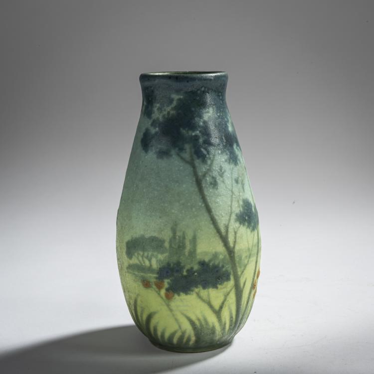 Bild 3 zu Objekt, 'Paysage' vase, c. 1925, Amalric Walter, Walter, Amalric, Nancy, 156C 638