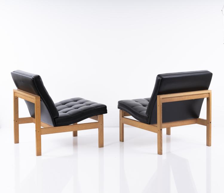 Bild 2 zu Objekt, 2 armchairs, c. 1960, Ole Gjerl&oslash;v-Knudsen,Torben Lind, France & S&oslash;n, Kopenhagen, 157B 425