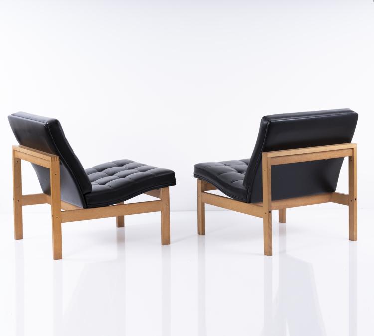 Bild 3 zu Objekt, 2 armchairs, c. 1960, Ole Gjerl&oslash;v-Knudsen,Torben Lind, France & S&oslash;n, Kopenhagen, 157B 425