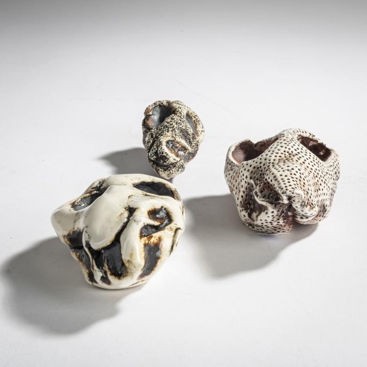 Bild 1 zu Objekt, 3 wall objects 'Soul Catcher', 2008-10, Michele Oka Doner, Nymphenburg, KPM, 157B 359