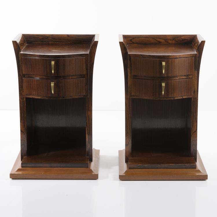 Bild 1 zu Objekt, Zwei Nachtk&auml;stchen, um 1930, Frankreich, 156C 509