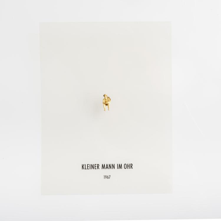 Bild 1 zu Objekt, 'Kleiner Mann im Ohr' earring, 1967, Hubertus von Skal, 157D 947