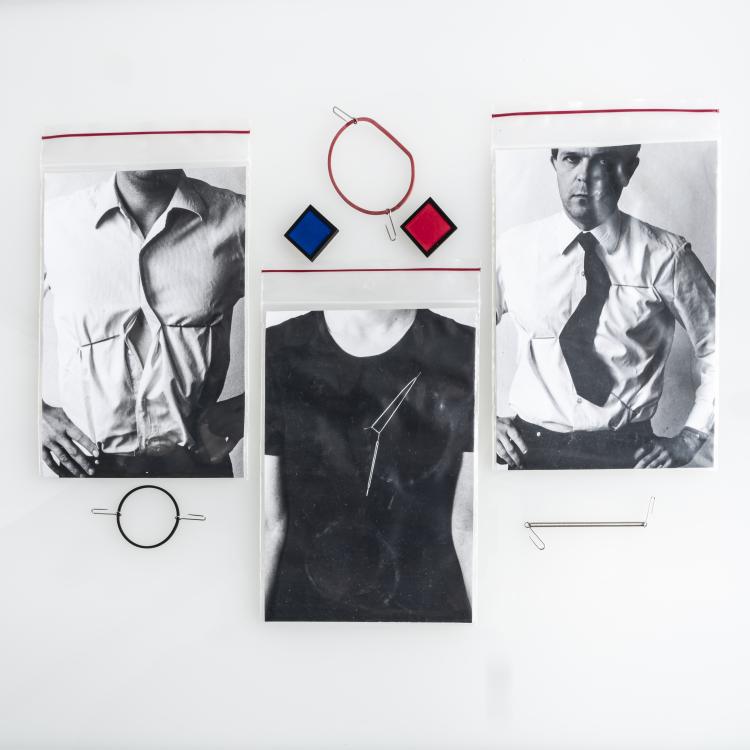 Hauptbild zu Objekt, Mixed lot of brooches, 1980-81, Otto K&uuml;nzli, 157D 942