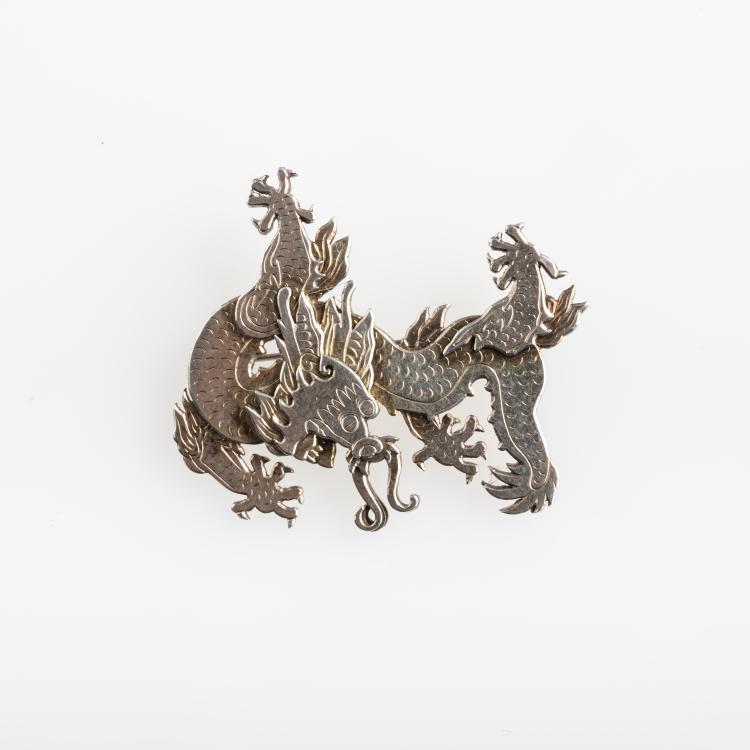 Hauptbild zu Objekt, Brooch 'Dragon No. 3 ', 1956, Wiwen Nilsson, 157D 997