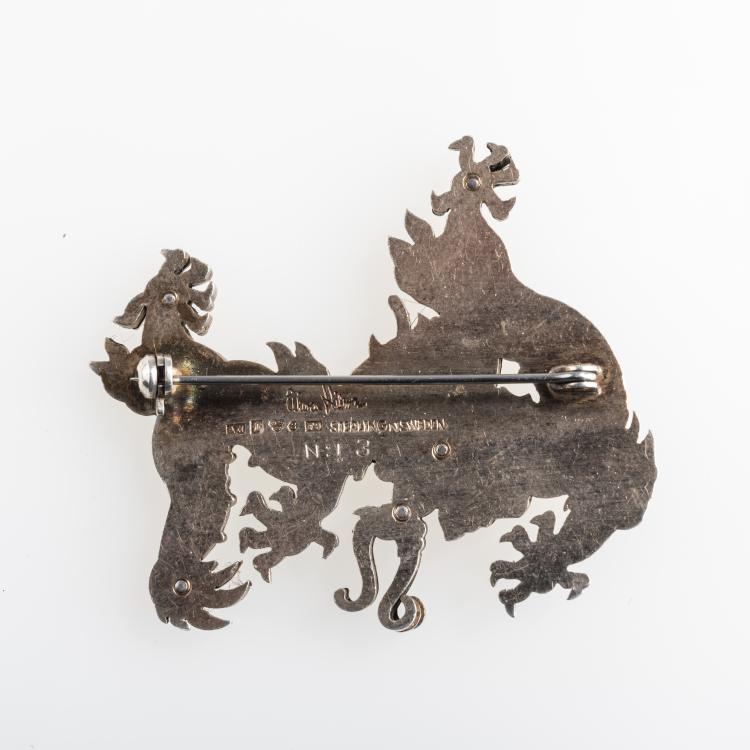 Bild 1 zu Objekt, Brooch 'Dragon No. 3 ', 1956, Wiwen Nilsson, 157D 997