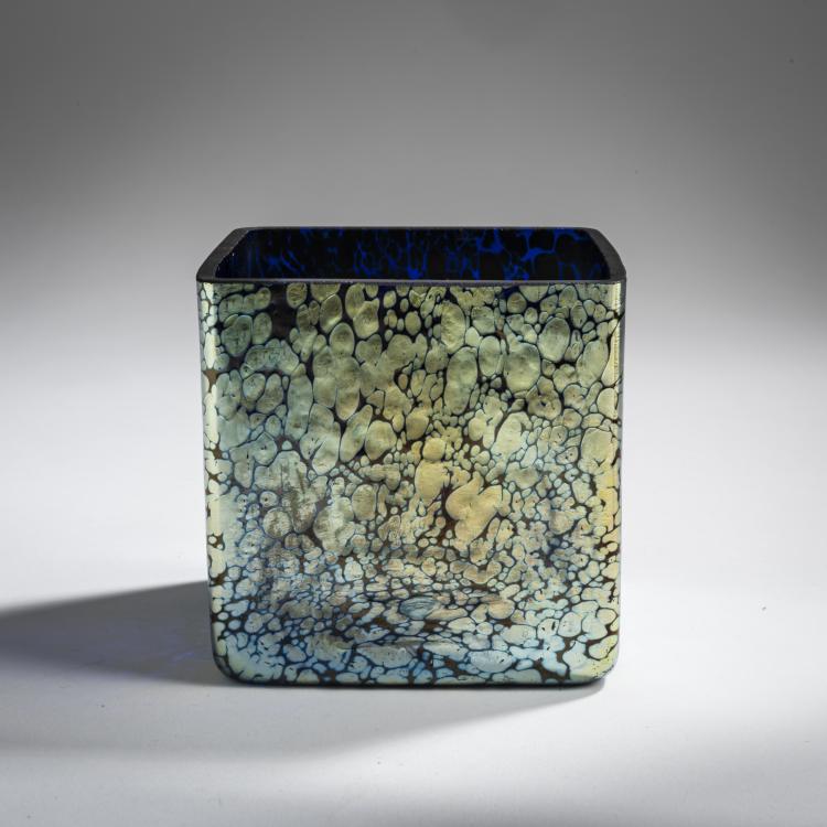 Bild 1 zu Objekt, Vase, c. 1902, Koloman (Umkreis) Moser,Otto Beran, L&ouml;tz Wwe., Klosterm&uuml;hle, 156B 312