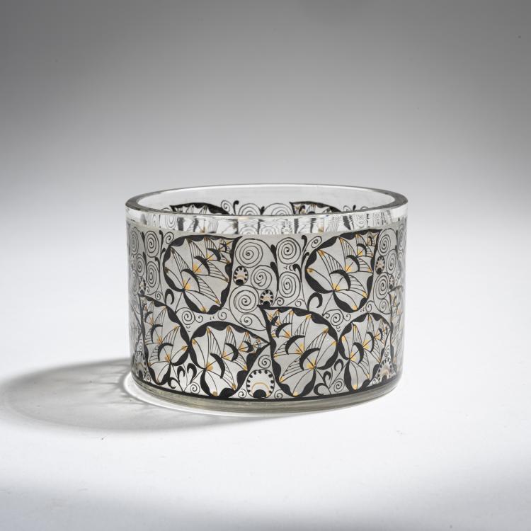 Hauptbild zu Objekt, Kleine Schale, 1910-15, Steinsch&ouml;nau, Glasfachschule, 156B 323