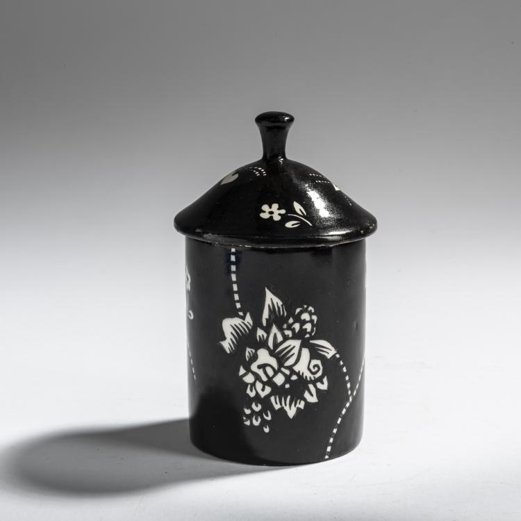 Bild 3 zu Objekt, Puderdose, um 1912, Dagobert Peche, Wiener Keramik, 156C 639