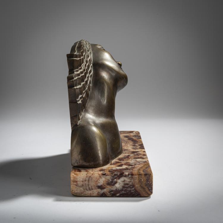 Bild 4 zu Objekt, Frauenb&uuml;ste, um 1935, A. Anet, 156C 337