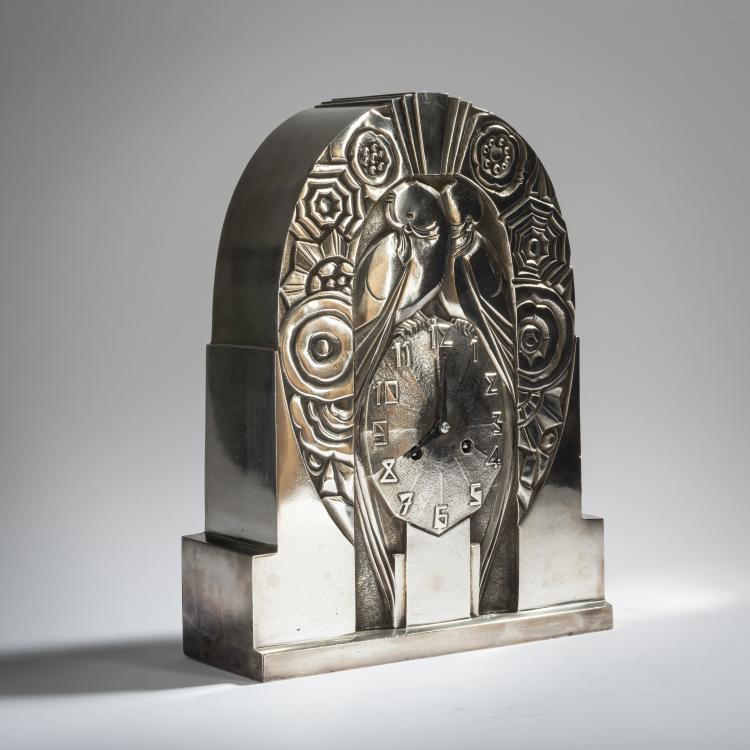 Bild 1 zu Objekt, Mantle clock, c. 1925, R. Terras, Frankreich, 156C 556