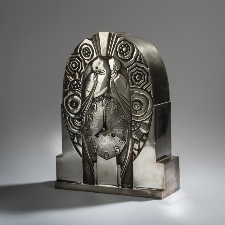 Bild 3 zu Objekt, Mantle clock, c. 1925, R. Terras, Frankreich, 156C 556