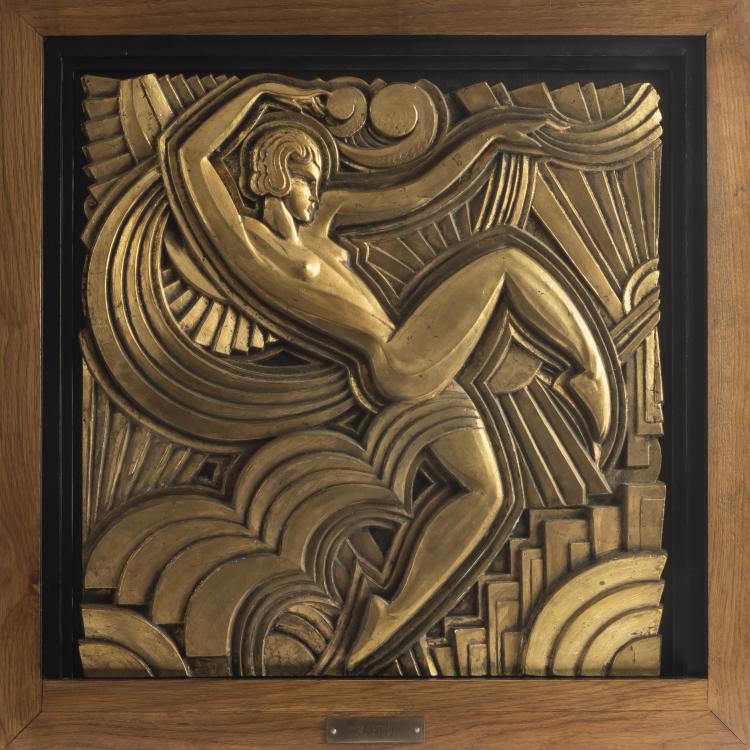 Hauptbild zu Objekt, Wall relief 'La Danse', 1926, Maurice Picaud (after), 156C 501