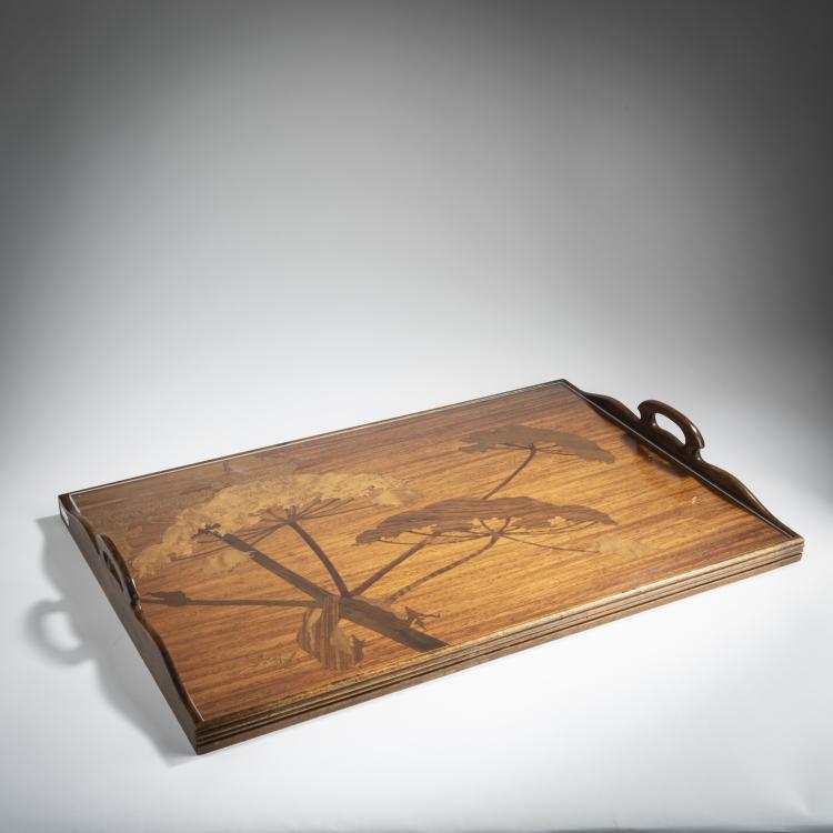 Bild 1 zu Objekt, Tray, c. 1900, Emile Gall&eacute;, Gall&eacute;, &Eacute;mile, Nancy, 156C 511