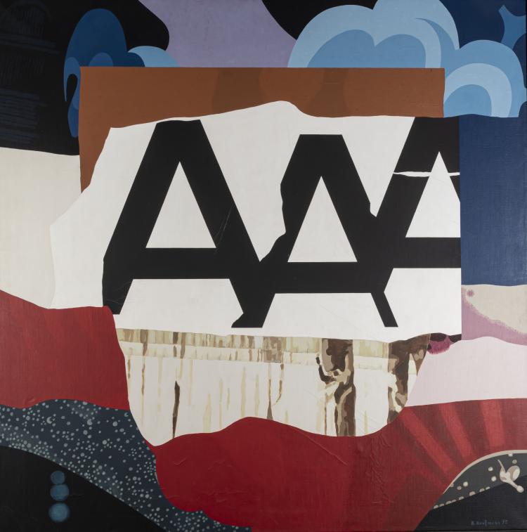 Hauptbild zu Objekt, 'AAA', 1972, Herbert Kaufmann, 157C 694